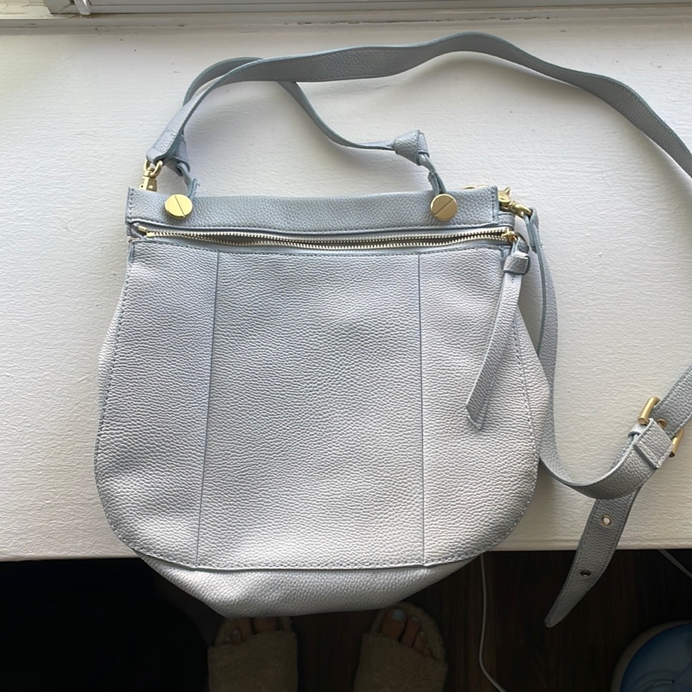 Foley+Corinna light blue crossbody bag